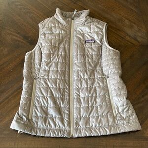 Women’s Patagonia Nano Puff Down Insulated Vest - Gray